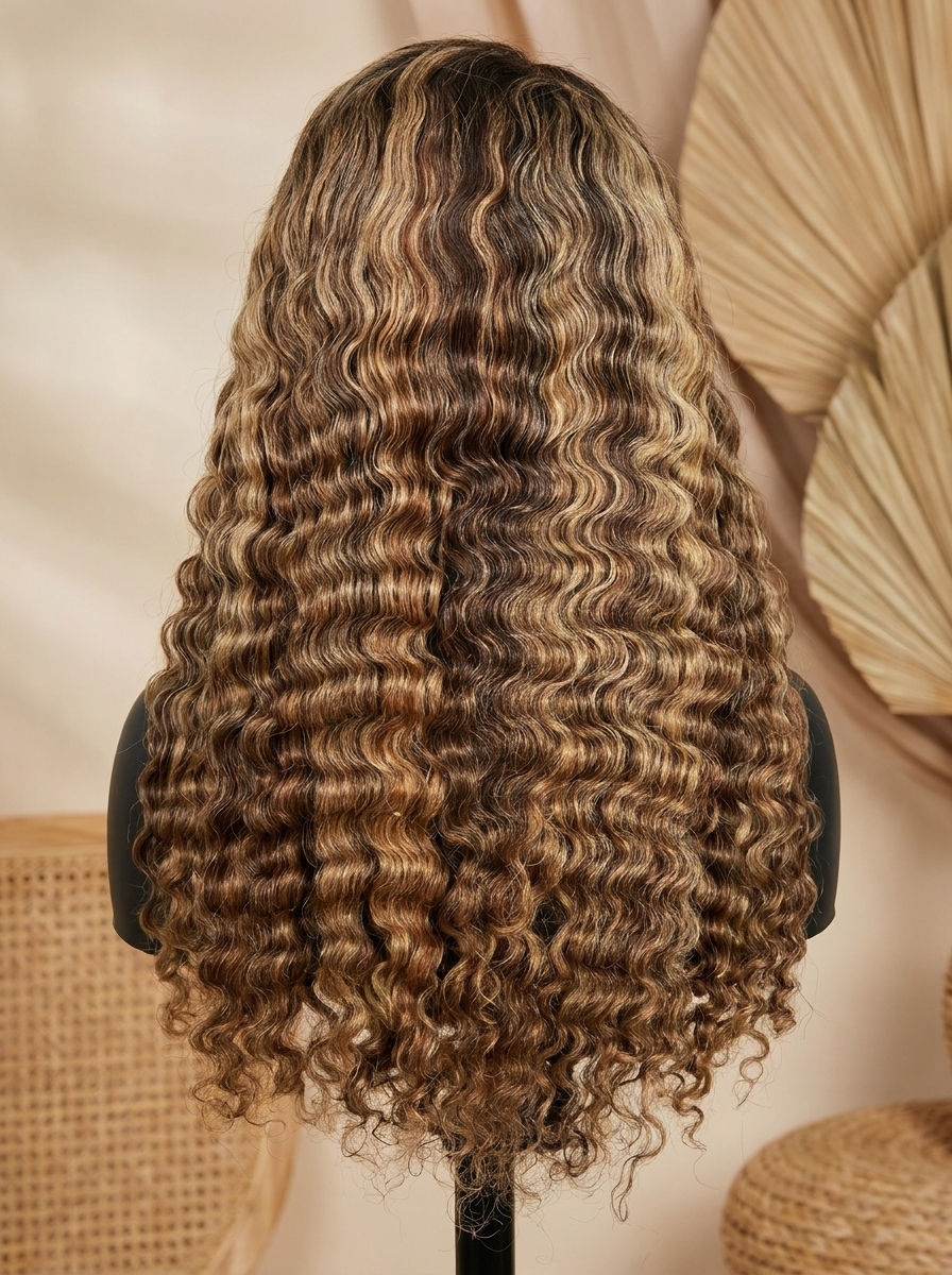 Honey Melt Highlight Wave Wig (Pre-Order)